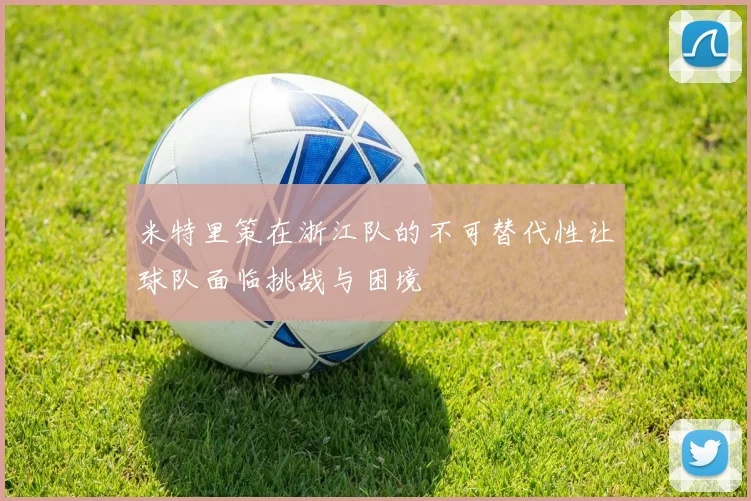 米特里策在浙江队的不可替代性让球队面临挑战与困境